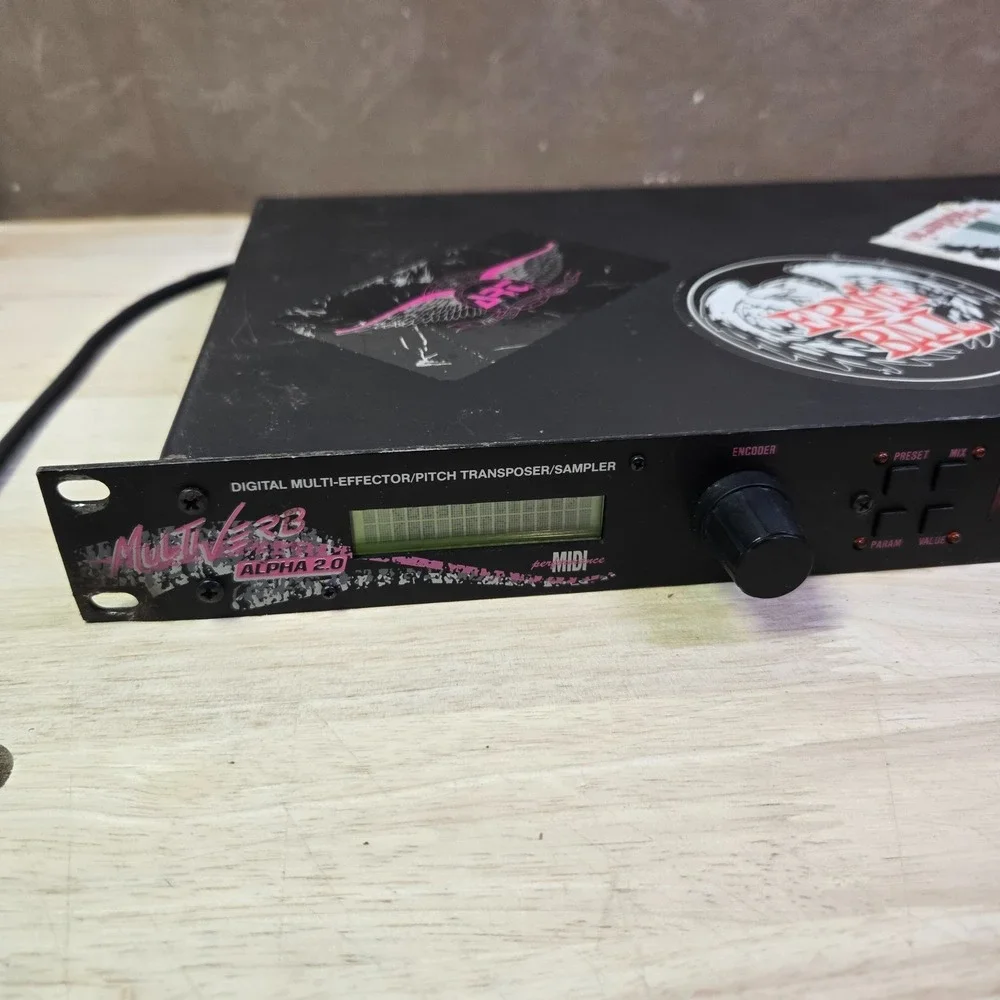 ART MULTIVERB ALPHA 2.0 STUDIO EDITION EFFECTS RACK GUITAR SYNTHESIZER